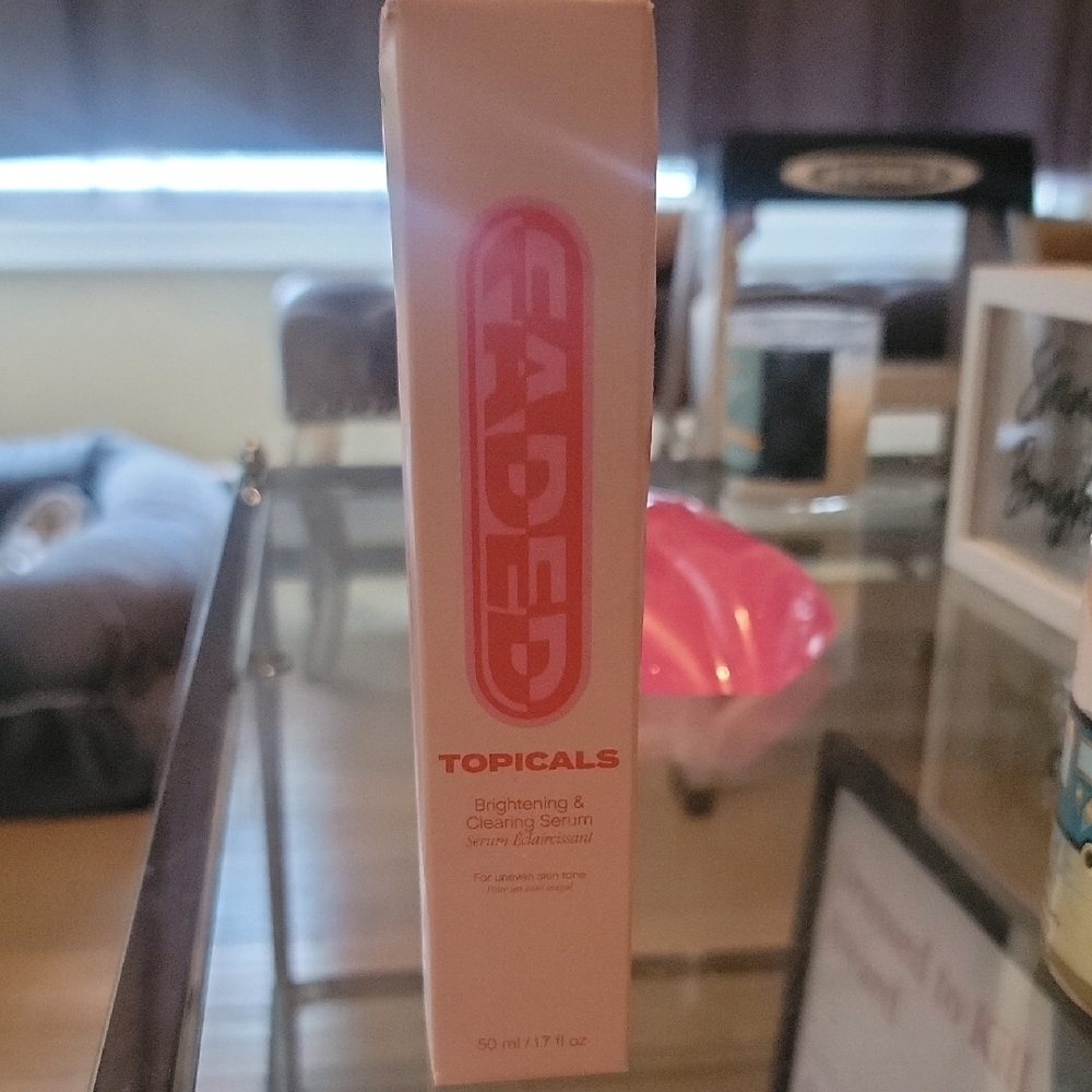 Faded Topicals Brightening & Clearing Serum. Full Sized. 1.7oz